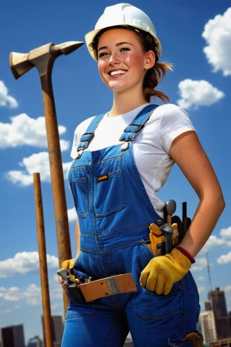 blue-collar worker,female worker,electrical contractor,construction worker,personal protective equipment,girl in overalls,construction industry,tradesman,contractor,hardhat,blue-collar,construction company,builder,construction workers,hard hat,construction helmet,structural engineer,arborist,plasterer,plumbing fitting,Illustration,Black and White,Black and White 17