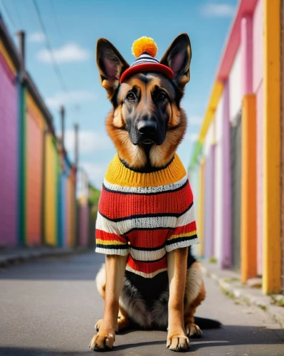 sweater vest,dog clothes,dog photography,welsh corgi cardigan,animals play dress-up,sweater,gsd,german shepherd dog,dog-photography,basque shepherd dog,street dog,german shepherd,stylish boy,color dogs,native american indian dog,a police dog,romanian mioritic shepherd dog,pet vitamins & supplements,cheerful dog,polo shirt,Photography,General,Fantasy