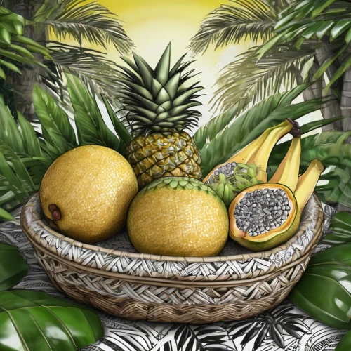 pineapple background,tropical fruits,tropical fruit,lemon background,pineapple basket,pineapple wallpaper,exotic fruits,ananas,cocos nucifera,breadfruit,fruit of the sun,fruits,summer still-life,basket of fruit,fruit basket,fruits plants,fruit pattern,pineapple pattern,artocarpus,ananas comosus,Illustration,Black and White,Black and White 11