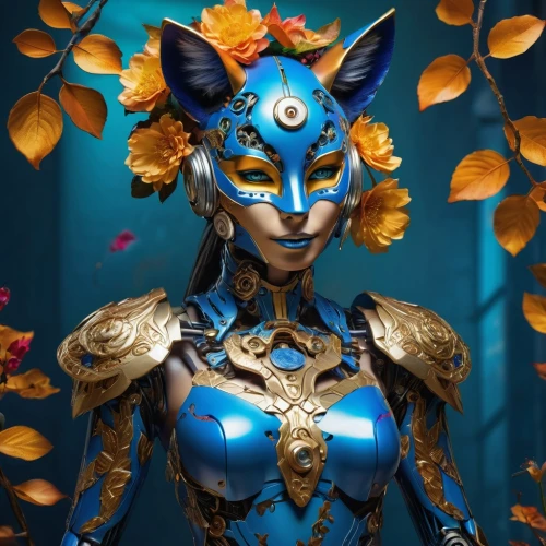 blue enchantress,masquerade,cirque du soleil,bodypainting,avatar,bodypaint,body painting,venetian mask,mystique,symetra,cat warrior,fantasy woman,fantasy portrait,asian costume,sphynx,om,the enchantress,golden mask,the carnival of venice,cosplay image,Photography,Artistic Photography,Artistic Photography 08