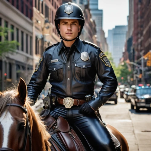 a motorcycle police officer,mounted police,nypd,sheriff,policeman,officer,police uniforms,police officer,policewoman,police hat,leather hat,polish police,equestrian helmet,steve rogers,law enforcement,western riding,ranger,sheriff car,horseman,policia,Photography,General,Natural
