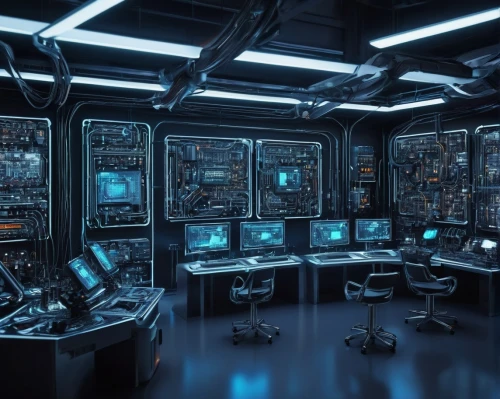 sci fi surgery room,computer room,control center,the server room,cyberspace,computer cluster,control desk,cyber,data center,computer workstation,neon human resources,computer art,fractal design,fractal environment,barebone computer,cybernetics,modern office,scifi,circuitry,computer desk,Photography,Black and white photography,Black and White Photography 13