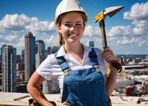 electrical contractor,female worker,construction industry,blue-collar worker,roofer,construction worker,girl in overalls,construction company,tradesman,structural engineer,noise and vibration engineer,contractor,hardhat,personal protective equipment,construction helmet,roofers,roofing work,builder,hard hat,roofing,Illustration,Paper based,Paper Based 09