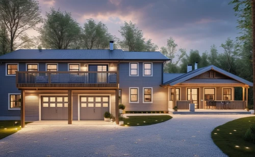 new england style house,3d rendering,modern house,luxury home,house purchase,luxury real estate,smart home,large home,floorplan home,beautiful home,luxury property,log cabin,mid century house,two story house,smart house,chalet,timber house,garage door,summer cottage,wooden house,Photography,General,Realistic