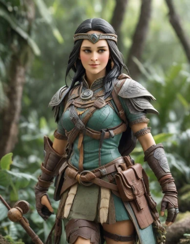 vax figure,female warrior,mulan,fantasy woman,wood elf,warrior woman,fantasy warrior,3d figure,actionfigure,sterntaler,the enchantress,heroic fantasy,elven,violet head elf,huntress,male elf,action figure,kotobukiya,game figure,wind warrior,Photography,Realistic