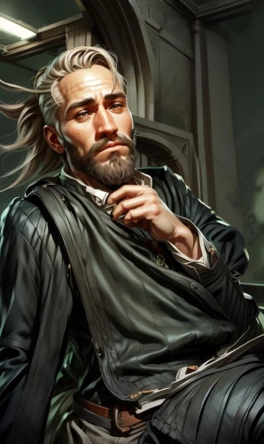 cg artwork,male character,male elf,admiral von tromp,chainlink,man with a computer,thane,theoretician physician,man on a bench,ivan-tea,ship doctor,smoker,konstantin bow,pako,sci fiction illustration,thinking man,chewy,merchant,cig,game illustration