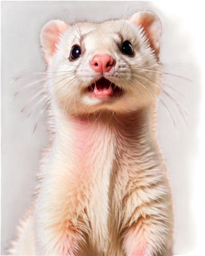 ferret,common opossum,opossum,mustelid,virginia opossum,possum,polecat,mustelidae,weasel,black-footed ferret,aye-aye,stoat,long tailed weasel,marsupial,dormouse,mammal,rodentia icons,coatimundi,rat,lun,Illustration,Black and White,Black and White 25
