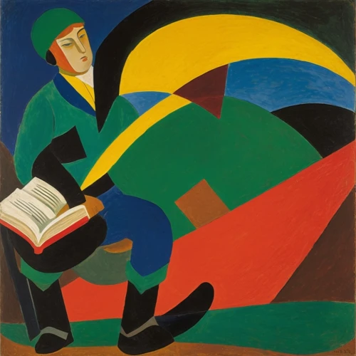 child with a book,man with a computer,woman sitting,braque francais,advertising figure,picasso,olle gill,orlovsky,khokhloma painting,cubism,roy lichtenstein,girl studying,reading magnifying glass,book cover,woman holding pie,self-portrait,man on a bench,medicine icon,1926,1929,Art,Artistic Painting,Artistic Painting 27