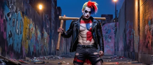 punk,punk design,red hood,blood spatter,butcher ax,dead pool,horror clown,harley,harley quinn,blood fink,primitive man,blood church,streampunk,days of the dead,knife head,jigsaw,voodoo doll,the voodoo doll,zombie,killer doll,Illustration,Realistic Fantasy,Realistic Fantasy 30