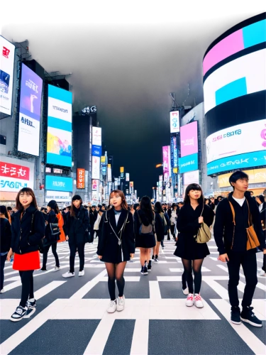 shibuya crossing,shibuya,harajuku,shinjuku,ginza,time square,tokyo,tokyo ¡¡,crosswalk,tokyo city,electronic signage,osaka,display advertising,japanese background,people walking,commercial interpolation,blog,smart city,virtual world,odaiba,Illustration,American Style,American Style 09