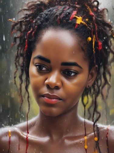 oil painting on canvas,ethiopian girl,oil painting,benin,african woman,girl portrait,oil on canvas,girl washes the car,cameroon,mystical portrait of a girl,portrait of a girl,ghana,angolans,in the rain,wet girl,digital painting,girl with cloth,african art,oil paint,afro american girls,Photography,Cinematic