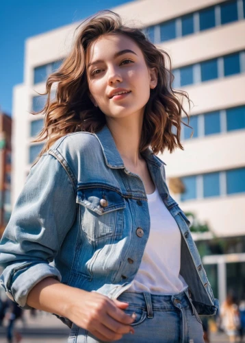 girl in overalls,girl with speech bubble,girl in t-shirt,portrait background,denim jacket,denim background,female model,girl in a long,menswear for women,girl walking away,jeans background,denim jumpsuit,girl portrait,jean jacket,portrait photography,young woman,photographic background,model-a,management of hair loss,concrete background,Art,Artistic Painting,Artistic Painting 38