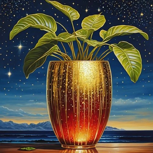 golden apple,golden pot,gold chalice,beer cocktail,oil painting on canvas,glass painting,apple beer,golden candlestick,beer glass,luau,piña colada,golden candle plant,kombucha,goblet,kir royale,oil on canvas,golden crown,pineapple cocktail,wineglass,tangerine tree,Photography,General,Realistic