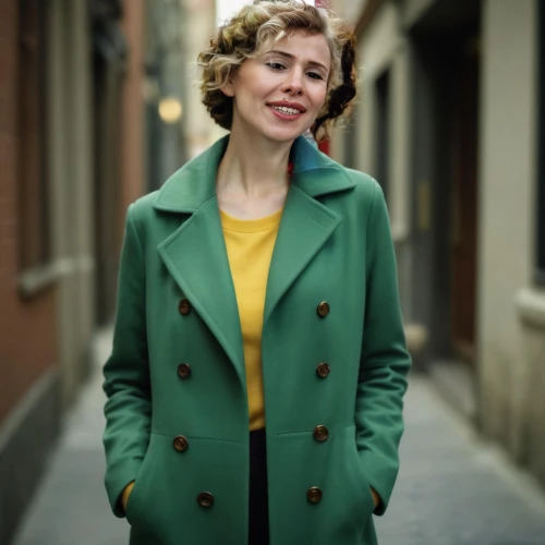 green jacket,woman in menswear,blue jasmine,coat,almudena,bolero jacket,overcoat,in green,modena,female doctor,old coat,portrait of christi,coat color,a charming woman,green dress,anellini,tilda,pantsuit,simone simon,greta oto