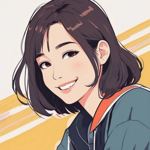 vector girl,mulan,a girl's smile,sujeonggwa,girl portrait,streaming,hinata,bibimbap,hime cut,bob cut,mako,retro girl,a smile,portrait background,doodle,yuzu,hong,crop,honmei choco,custom portrait,Illustration,Japanese style,Japanese Style 06