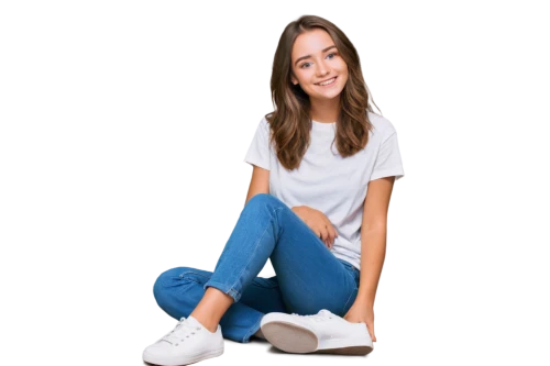 girl on a white background,jeans background,girl in t-shirt,girl sitting,girl with cereal bowl,portrait background,women clothes,women's clothing,girl in a long,white background,long-sleeved t-shirt,female model,foot model,menswear for women,chair png,woman sitting,sitting on a chair,girl with speech bubble,photographic background,fashion vector,Illustration,Black and White,Black and White 17