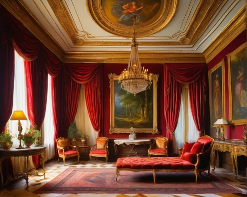 ornate room,venice italy gritti palace,villa cortine palace,royal interior,villa d'este,sitting room,danish room,great room,napoleon iii style,interior decor,neoclassical,wade rooms,rococo,chateau margaux,interior decoration,villa balbianello,billiard room,four poster,stately home,casa fuster hotel,Illustration,American Style,American Style 02