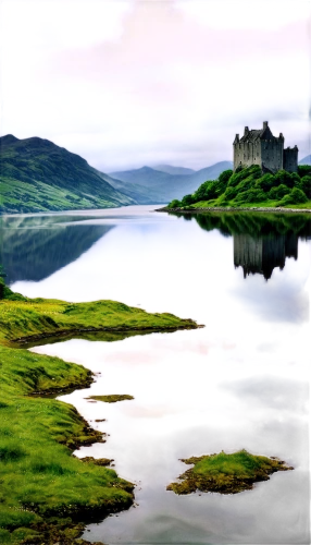 eilean donan castle,eilean donan,isle of mull,scottish highlands,isle of skye,scotland,mull,loch venachar,loch,north of scotland,loch linnhe,scottish,highlands,scottish folly,clàrsach,ireland,northern ireland,orkney island,castle bran,kilbraur,Illustration,Realistic Fantasy,Realistic Fantasy 35