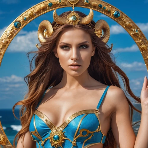 aphrodite,celtic queen,cleopatra,fantasy woman,gold crown,golden wreath,zodiac sign libra,golden crown,priestess,laurel wreath,water nymph,horoscope libra,tiara,fantasy portrait,venetia,goddess,siren,the zodiac sign pisces,bylina,fantasy girl,Photography,General,Realistic