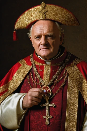 the roman centurion,rompope,auxiliary bishop,metropolitan bishop,the abbot of olib,claudius,the order of cistercians,pope,king lear,nuncio,high priest,emperor,buzz aldrin,medical icon,st jacobus,bishop,prins christianssund,vatican city flag,háromerű maple,vestment,Art,Classical Oil Painting,Classical Oil Painting 06