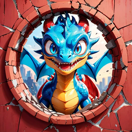 stitch,painted dragon,dragon li,chinese water dragon,kobold,charizard,vector illustration,shed lizard,wall,pokemon,hole in the wall,shanghai disney,knothole,dragon,chainlink,door wreath,door,chicken coop door,chinese dragon,firefox,Anime,Anime,Realistic