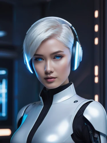 cyborg,echo,ai,nova,futuristic,symetra,headset profile,headset,andromeda,wireless headset,artificial intelligence,female doctor,eve,kosmea,sci - fi,sci-fi,sci fi,scifi,eris,valerian,Conceptual Art,Sci-Fi,Sci-Fi 16