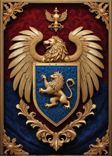 heraldic animal,heraldic,heraldry,orders of the russian empire,heraldic shield,national coat of arms,monarchy,crest,coat of arms of bird,coats of arms of germany,coat of arms,emblem,coat arms,lion capital,imperial eagle,national emblem,the czech crown,royal award,andorra,royal crown,Illustration,Retro,Retro 26