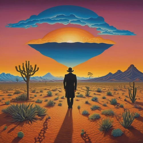 ufos,ufo,uluru,extraterrestrial life,flying saucer,el salvador dali,extraterrestrial,ufo intercept,desert,saucer,mexican hat,namib,martian,the desert,dead vlei,sahara,brauseufo,desert background,ufo interior,mojave,Illustration,Retro,Retro 16