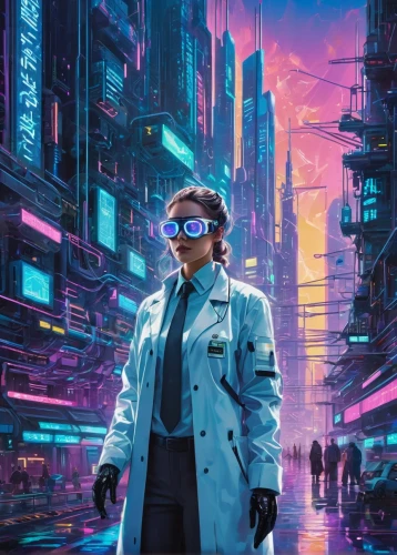 cyberpunk,cyber glasses,futuristic,sci fiction illustration,dystopian,dystopia,science fiction,science-fiction,sci-fi,sci - fi,pandemic,biologist,cyber,scifi,scientist,ultraviolet,sci fi,the pandemic,vapor,sci fi surgery room,Conceptual Art,Daily,Daily 31