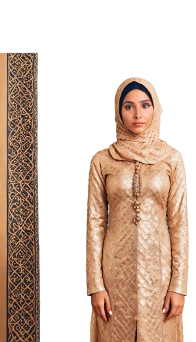 henna dividers,brown fabric,prayer rug,abaya,women clothes,arabic background,women's clothing,ethnic design,thermal insulation,islamic pattern,muslim background,vestment,bahraini gold,islamic lamps,the court sandalwood carved,patterned wood decoration,muslim woman,one-piece garment,muslima,wood wool,Conceptual Art,Sci-Fi,Sci-Fi 16