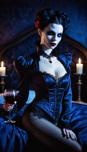 vampire woman,vampire lady,gothic woman,victorian lady,gothic fashion,gothic portrait,lady of the night,dark gothic mood,barmaid,red wine,dracula,black velvet,absinthe,la violetta,femme fatale,vampire,port wine,queen of hearts,dark angel,gothic dress,Conceptual Art,Fantasy,Fantasy 29