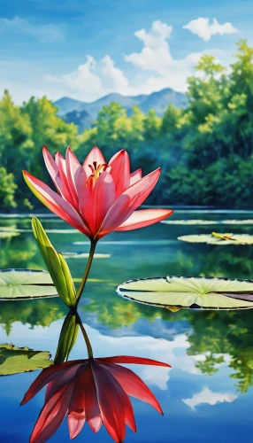 lotus on pond,pond flower,water lotus,lotus pond,lotus flowers,lotus blossom,lotus flower,red water lily,water lily,water lily flower,flower painting,waterlily,lotuses,flower of water-lily,pond lily,sacred lotus,water lilly,lily pond,lotus art drawing,pink water lily,Photography,General,Realistic