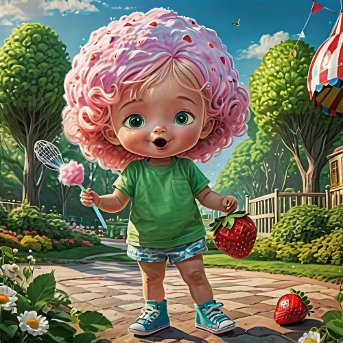 shirley temple,little girl with balloons,girl in flowers,strawberry flower,strawberry tree,girl picking flowers,children's background,nannyberry,broccoflower,dahlia pinata,lychees,rosa curly,cute cartoon character,cartoon flowers,pompom,frutti di bosco,bonbon,mock strawberry,rosa ' the fairy,rosa 'the fairy,Photography,Documentary Photography,Documentary Photography 18