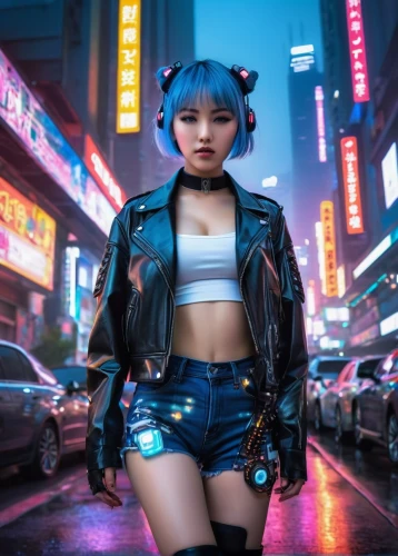 cyberpunk,harajuku,futuristic,retro girl,hk,streampunk,punk,hong,asia girl,retro woman,80s,anime girl,anime japanese clothing,asia,phuquy,taipei,2d,shanghai,cyber,tokyo,Illustration,Vector,Vector 14