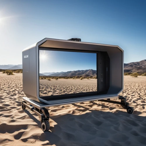 analog television,capture desert,television accessory,drive-in theater,handheld television,plasma tv,video projector,portable media player,camper on the beach,videograph,television set,lcd tv,retro television,lcd projector,viewfinder,movie projector,television,flat panel display,viewing dune,media player