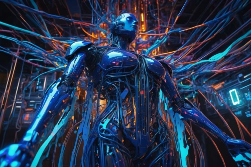 electro,cyborg,nerve,echo,cybernetics,cyber,wireframe,nebula guardian,quantum,matrix,biomechanical,transcendence,cyberspace,voltage,valerian,3d man,virus,avatar,aura,dr. manhattan,Conceptual Art,Graffiti Art,Graffiti Art 08