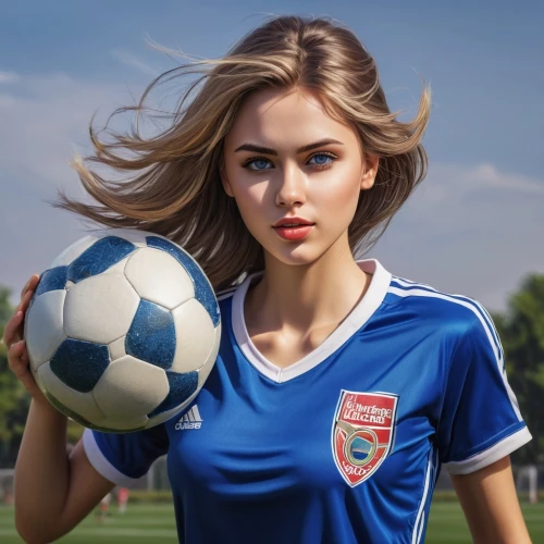 soccer player,women's football,sports girl,sports jersey,soccer,soccer ball,football player,puma,footballer,soccer kick,world cup,uefa,sports gear,sports uniform,european football championship,girl in t-shirt,athletic,wall & ball sports,sports,touch football (american),Illustration,Paper based,Paper Based 02