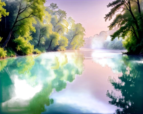 river landscape,landscape background,green landscape,watercolor background,world digital painting,green trees with water,waterscape,nature landscape,calm water,landscape nature,background view nature,a river,fantasy landscape,water scape,forest landscape,beautiful landscape,green water,tranquility,natural landscape,photo painting,Illustration,Abstract Fantasy,Abstract Fantasy 13