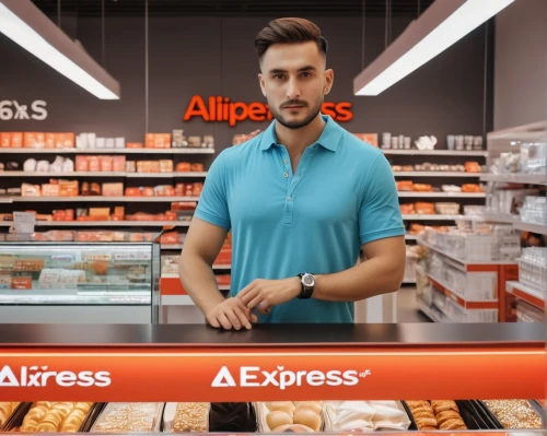 cashier,aisle,computer store,pharmacy,meat counter,alipay,shopkeeper,commercial,grocer,shopping icon,customer experience,supermarket,deli,alano español,tablets consumer,e commerce,electronic signage,cosmetics counter,clerk,e-commerce