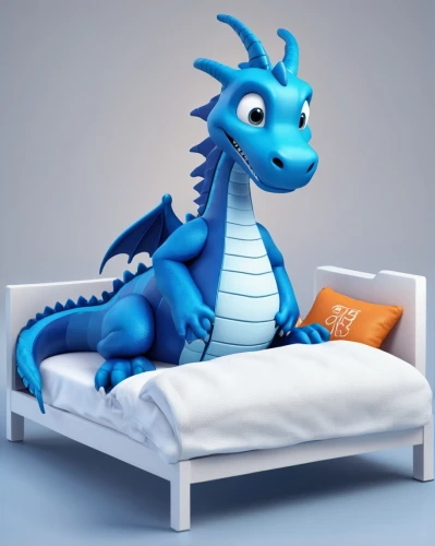 blue pillow,bedding,duvet cover,dragon li,inflatable mattress,sofa bed,bed linen,bed,dragon,dragon design,throw pillow,air mattress,painted dragon,rubber dinosaur,draconic,pflanzenrest,3d model,dragon lizard,plush figure,pillow,Unique,3D,3D Character