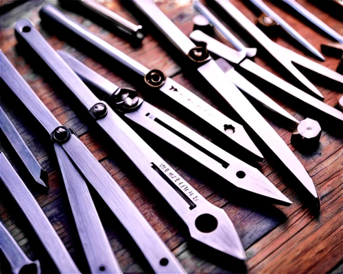 cutting tools,wrenches,knives,scrapbook clamps,wooden pegs,shears,flatware,metal segments,table saws,cutting tool,kitchen tools,rudder fork,blades,iron plates,fretsaw,japanese saw,handsaw,toolbox,kitchen utensils,serrated blade,Illustration,Realistic Fantasy,Realistic Fantasy 46