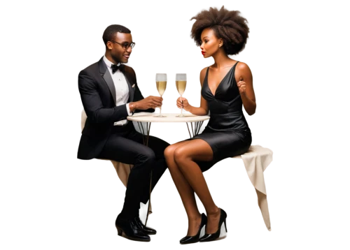 black couple,valentine's day clip art,roaring twenties couple,valentine clip art,champagne stemware,courtship,black businessman,man and wife,a glass of champagne,champagne glass,african businessman,st valentin,new year's eve 2015,exclusive banquet,champagen flutes,champagne flute,champagne glasses,golden weddings,romantic dinner,man and woman,Illustration,Vector,Vector 13