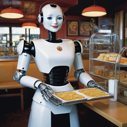 order pizza,soft robot,droids,machine learning,chat bot,automation,artificial intelligence,pizza service,droid,robots,c-3po,robotics,fast food restaurant,retro diner,chatbot,bb8-droid,bot training,internet of things,bot,social bot,Illustration,Children,Children 03