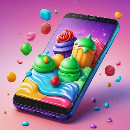 wet smartphone,ice cream icons,colorful foil background,candy crush,phone icon,android icon,stylized macaron,cupcake background,android inspired,android logo,honor 9,background colorful,donut illustration,samsung galaxy,candy pattern,colorful background,viewphone,s6,ifa g5,colored icing,Conceptual Art,Fantasy,Fantasy 08