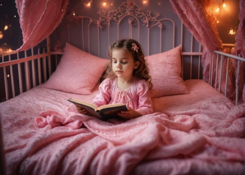 little girl reading,children's fairy tale,the little girl's room,child with a book,little girl in pink dress,child's diary,the girl in nightie,girl in bed,fairy tales,fairytales,fairy tale character,read a book,little girl fairy,children's bedroom,child fairy,fairy tale,a fairy tale,girl studying,relaxing reading,fairytale characters,Photography,General,Fantasy