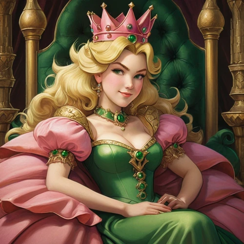 a princess,princess crown,princess sofia,princess,queen crown,heart with crown,tiara,spring crown,princess anna,angelica,crown render,caerula,queen s,rosa,queen,fantasy portrait,golden crown,poker primrose,fairy tale character,royalty,Illustration,Retro,Retro 19