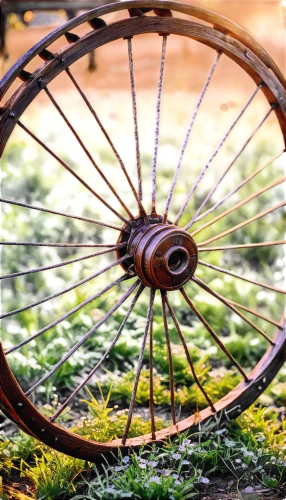 wooden wheel,old wooden wheel,bicycle wheel,bicycle wheel rim,spoke rim,bicycle tire,rim of wheel,iron wheels,cog wheels,spokes,old wheel,front wheel,wheel rim,derailleur gears,wheel hub,velocipede,wheel,bicycle basket,bicycle part,wagon wheel,Illustration,Realistic Fantasy,Realistic Fantasy 39