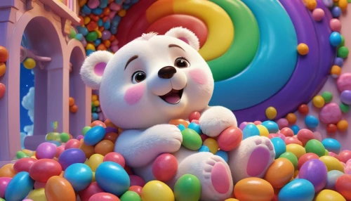 ball pit,rainbow color balloons,rainbow rabbit,rainbow pencil background,bonbon,candy boy,klepon,easter festival,candy crush,candy,easter background,colorful balloons,easter theme,candy pattern,rainbow background,children's background,easter-colors,happy easter hunt,marshmallow,orbeez,Unique,3D,3D Character