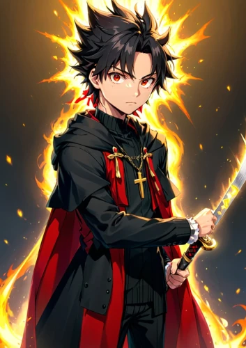 explosion destroy,explosion,fire master,leo,fire devil,king sword,flame robin,yukio,hero academy,fire background,cg artwork,black-red gold,wiz,easter banner,emperor,swordsman,edit icon,alexander,ruler,flame spirit,Anime,Anime,Traditional