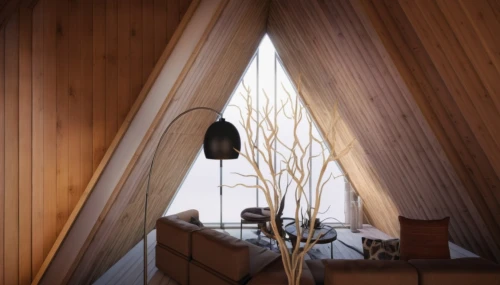 bamboo curtain,wooden sauna,wood window,wooden beams,attic,patterned wood decoration,japanese-style room,hanging lamp,wooden windows,wooden shelf,wood texture,wooden roof,timber house,wood mirror,dormer window,wooden hut,bedside lamp,wood structure,loft,danish room,Photography,General,Realistic